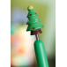 Göte vert  stylo à bille avec animal, sapin de Noël 