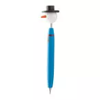 Göte bleu  stylo à bille bonhomme de neige 