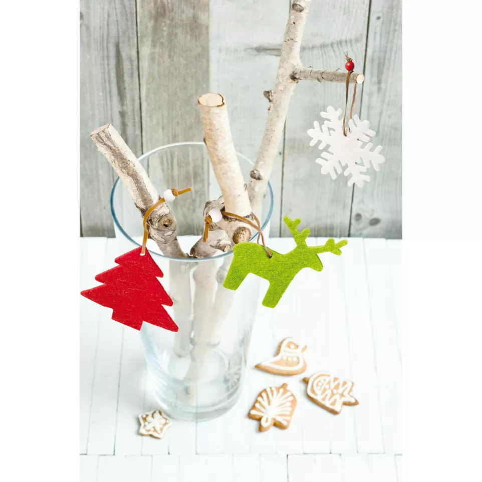 Yamra blanc  Décoration de Noël  