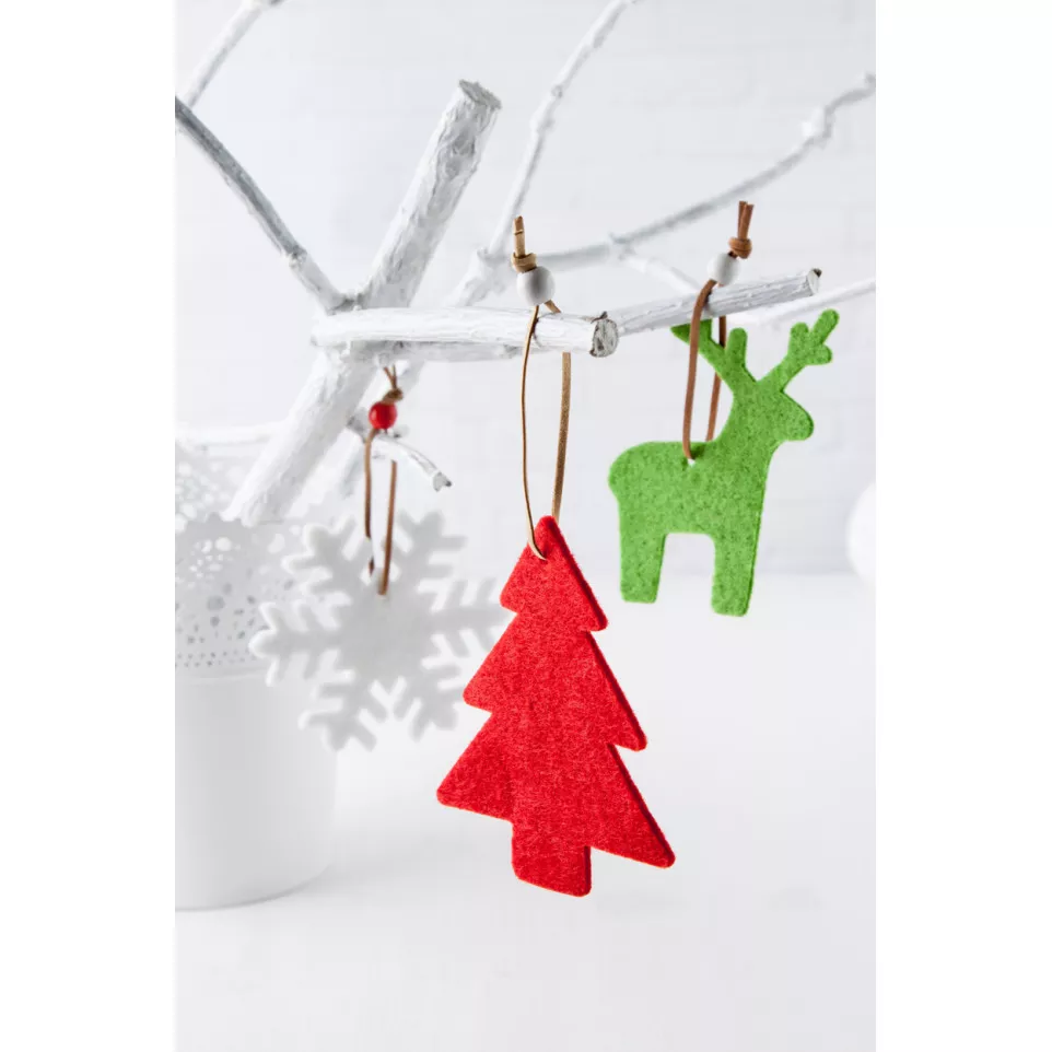 Yamra blanc  Décoration de Noël  