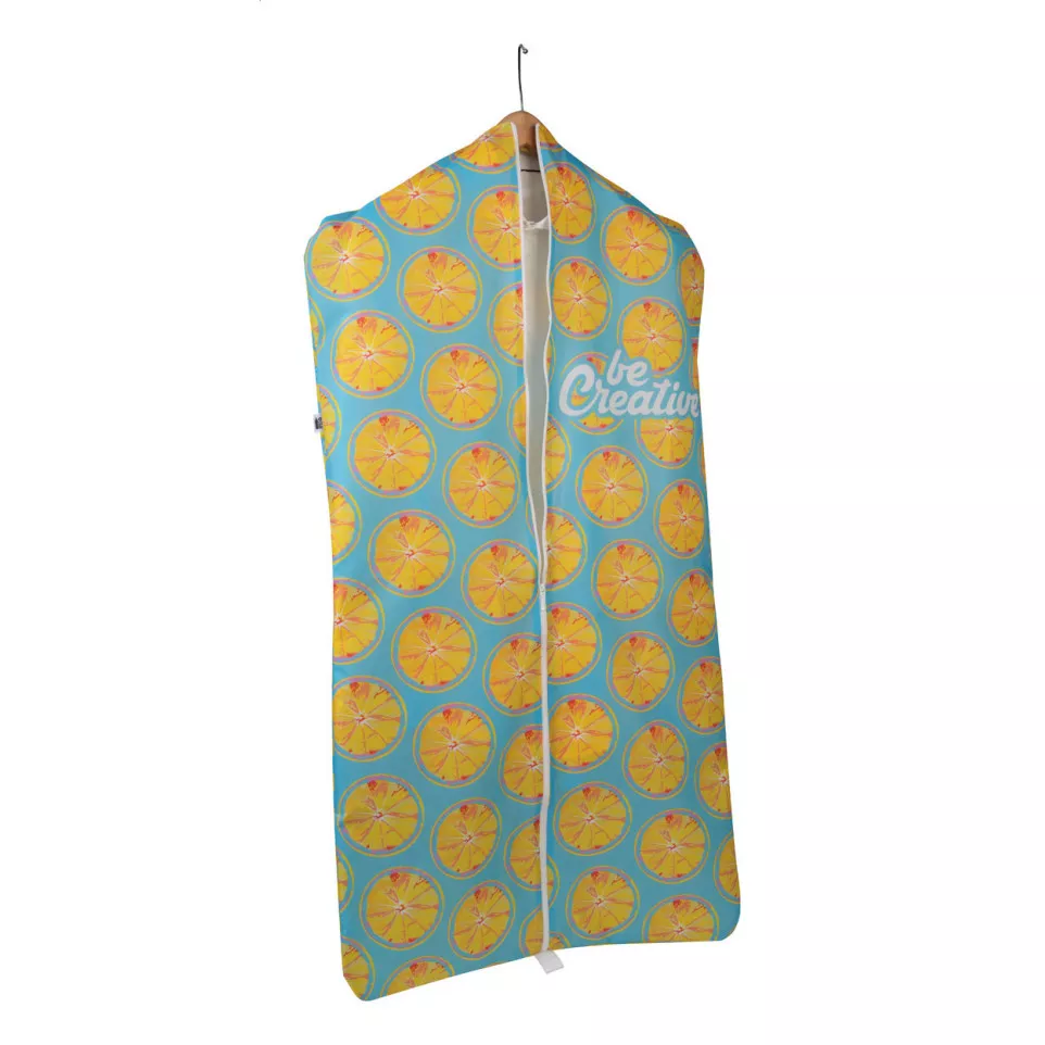 SuitSave white  custom garment bag 