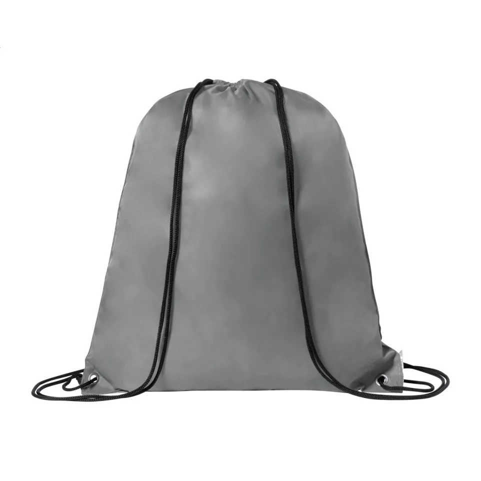 Druuk grijs  trekkoord tas 