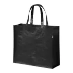 Laster black  RPET shopping bag 