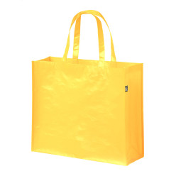 Laster geel  RPET-boodschappen tas  