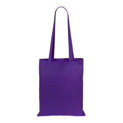 Colote violet  tote bag coton 