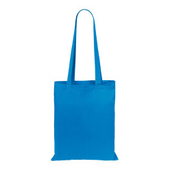 Colote bleu clair  tote bag coton 