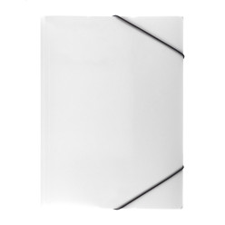 Duppoc white  PP document folder 