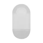 Pencix wit  puntenslijper/gum 