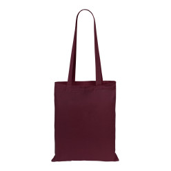 Colote Plus burgundy  cotton shopping bag 