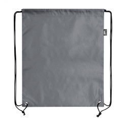 Redraw grey  RPET drawstring bag 