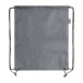 Redraw grey  RPET drawstring bag 