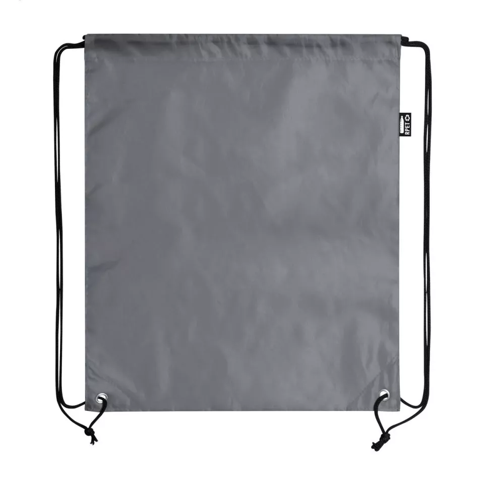 Redraw grey  RPET drawstring bag 