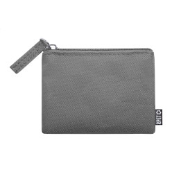 Dirham grey  RPET purse 