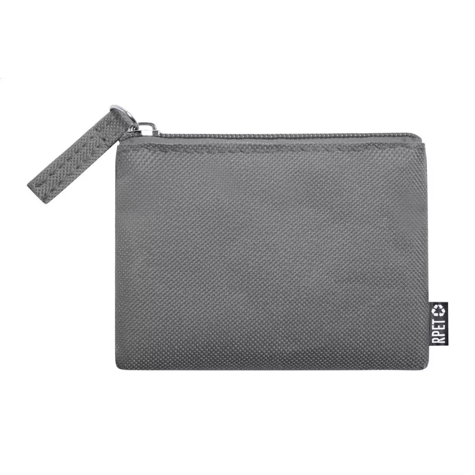 Dirham grey  RPET purse 