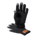 Pashen noir  Set bonnet et gants 