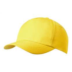 Berni yellow  baseball cap for kids 