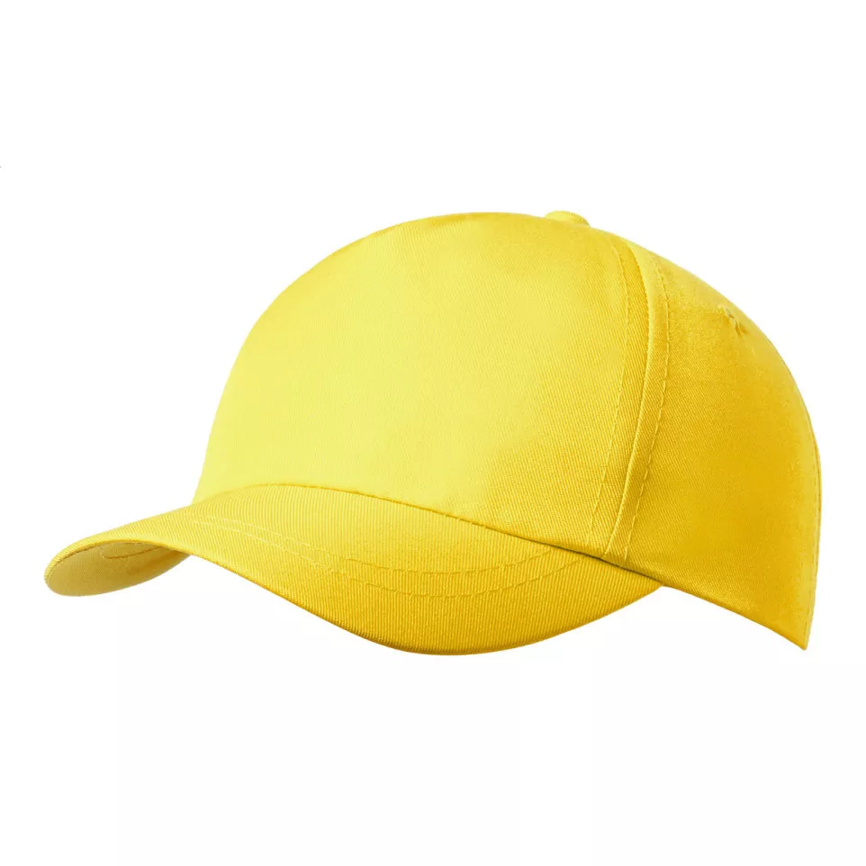 Berni yellow  baseball cap for kids 
