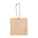 CreaFob Wood natural  custom keyring 