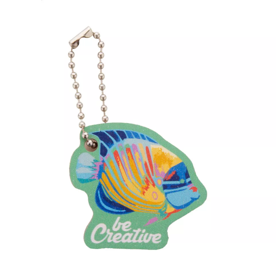 CreaFob Wood natural  custom keyring 