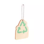 EcoRing natural  keyring, recycling 