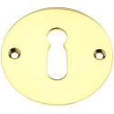 Polished Brass BB Keyhole Rosette No.69 / 2 pieces
