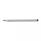 Ruloid silver  inkless pen with ruler 