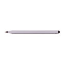 Ruloid silver  inkless pen with ruler 