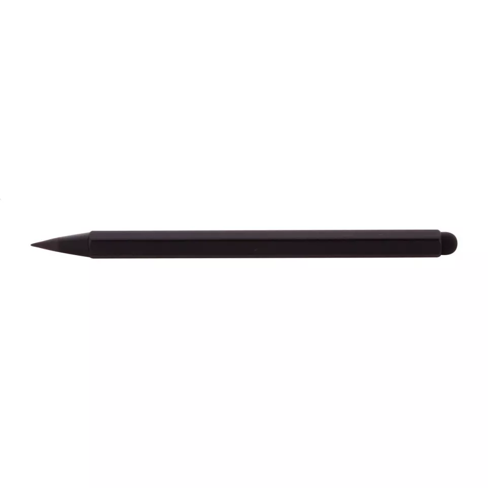 Ruloid black  inkless pen with ruler 