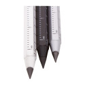 Ruloid black  inkless pen with ruler 
