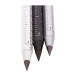 Ruloid black  inkless pen with ruler 