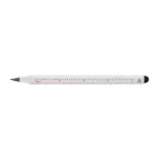 Ruloid wit  inktloze pen met liniaal 