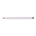 Ruloid white  inkless pen with ruler 