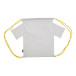 CreaDraw T Kids RPET geel  custom made trekkoord tas voor kinderen 