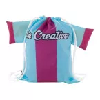CreaDraw T Kids RPET blanc  sac à dos enfants sur mesure 