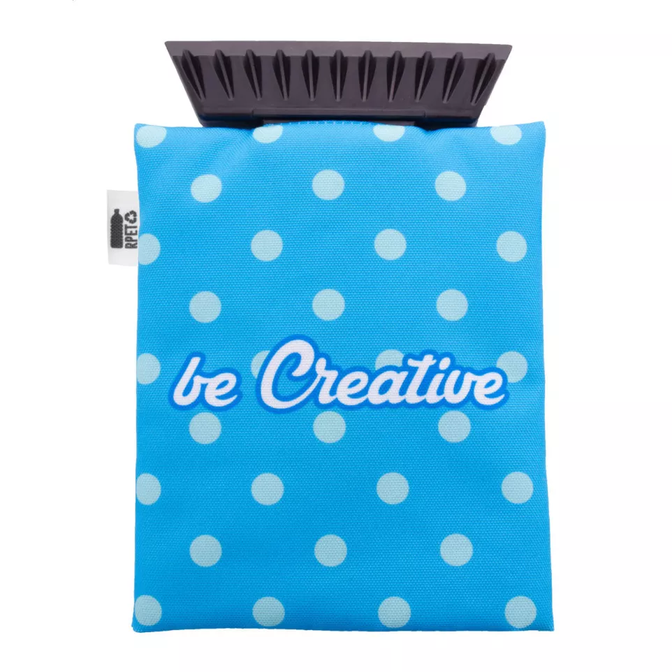 CreaScrape wit  custom made ijskrabber 