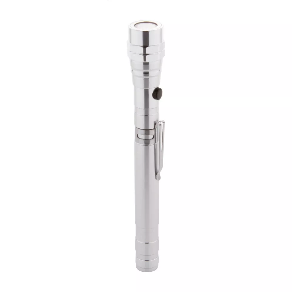 Giraffe silver  extendable flashlight 