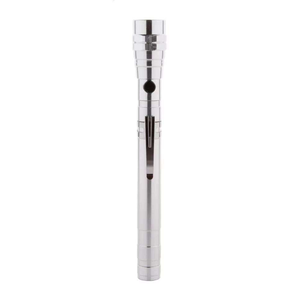 Giraffe silver  extendable flashlight 