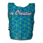 CreaTeam black white custom RPET sport vest 