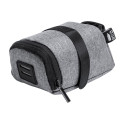 Konna grey  RPET bicycle seat bag 