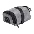 Konna grey  RPET bicycle seat bag 