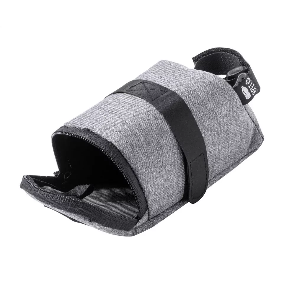Konna grey  RPET bicycle seat bag 