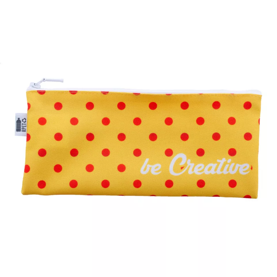 Suppy RPET white  custom pen case 