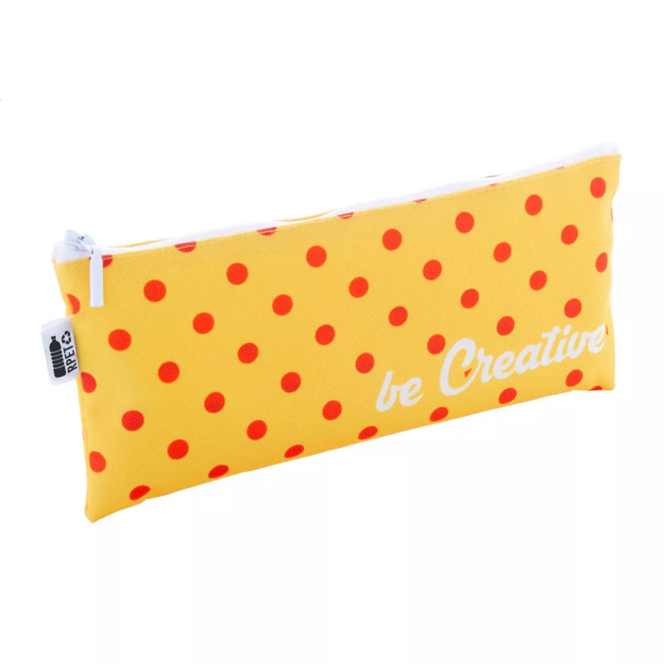 Suppy RPET white  custom pen case 