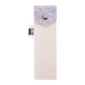 CreaFelt Pen B blanc gris Trousse stylos sur mesure 