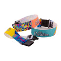 Mojo RPET blanc  bracelet sur mesure 
