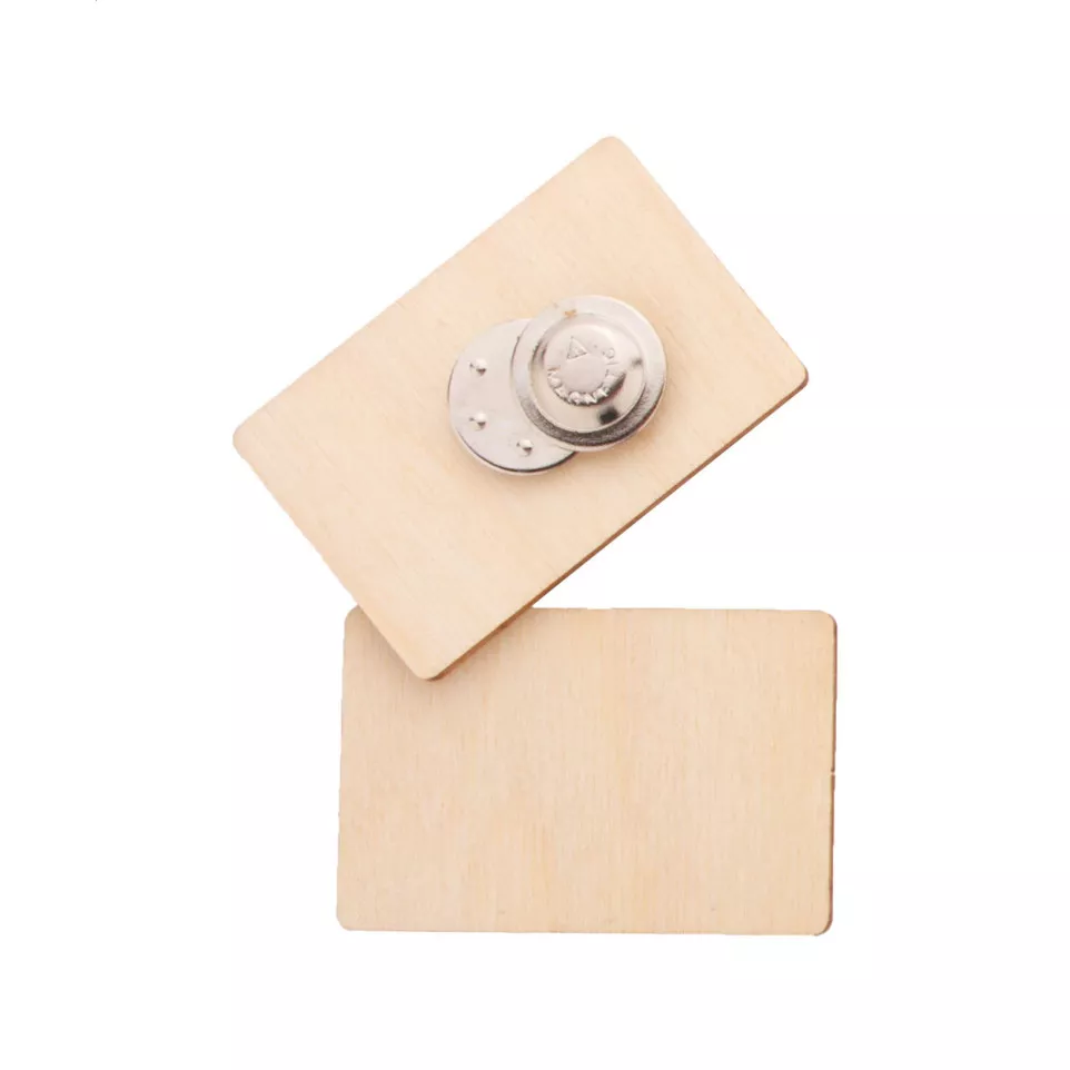 WooBadge naturelle  badge magnétique 