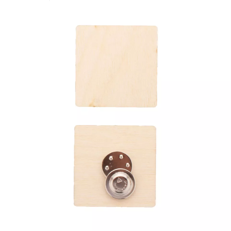 WooBadge naturelle  badge magnétique 