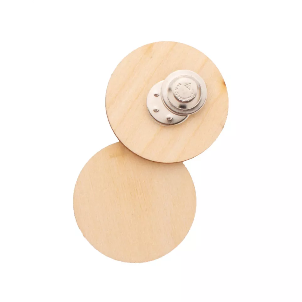 WooBadge naturelle  badge magnétique 