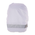 CreaBack Reflect white  custom reflective backpack cover 