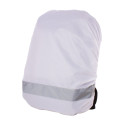 CreaBack Reflect white  custom reflective backpack cover 